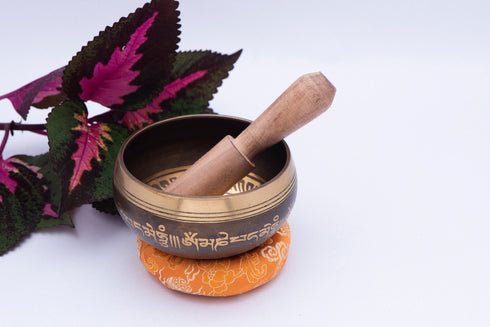 Carved Buddha Eye Singing Bowl